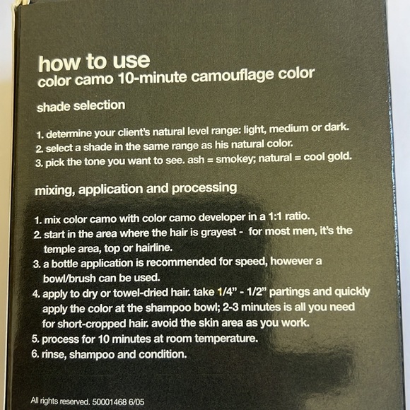 Redken! Color Camo 10 min camouflage color developer! - Picture 5 of 6